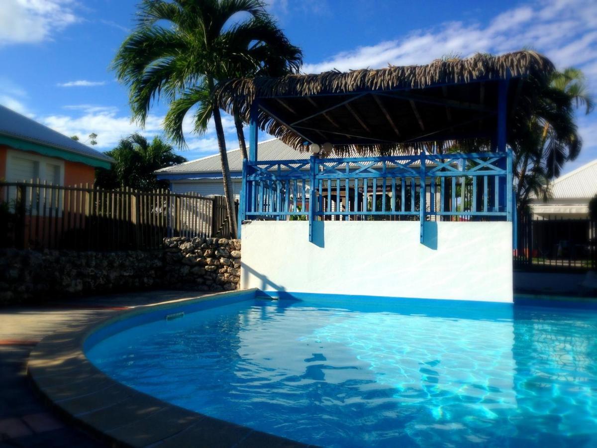 Bungalow La Papaye Bleue Residence Acces Piscine & Plage Saint-Francois  Εξωτερικό φωτογραφία