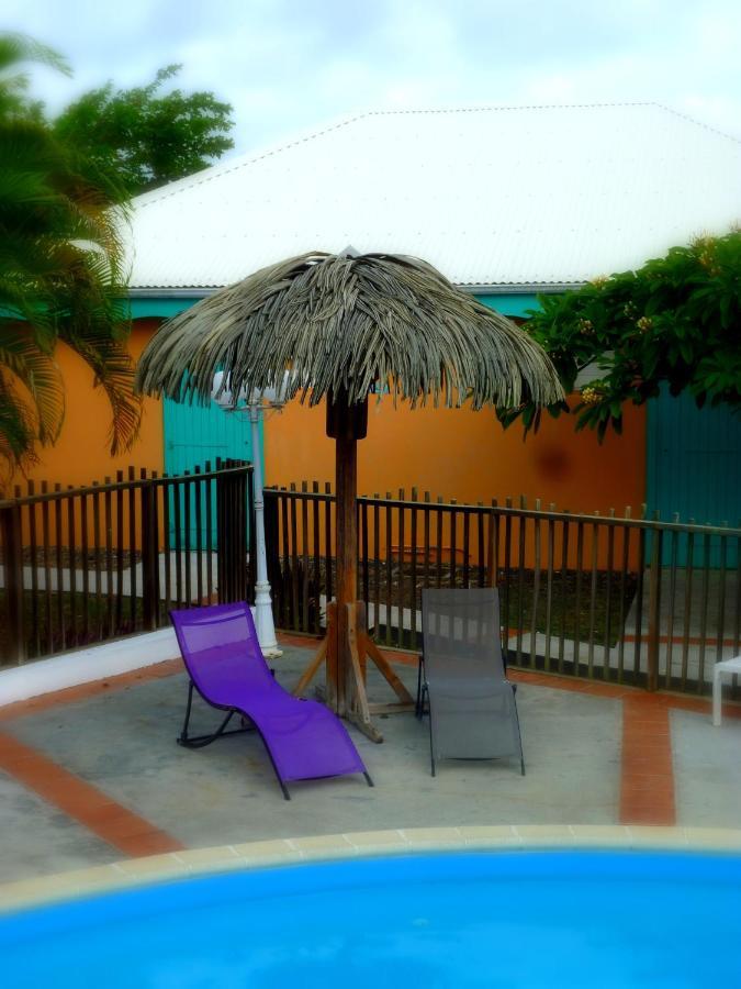 Bungalow La Papaye Bleue Residence Acces Piscine & Plage Saint-Francois  Εξωτερικό φωτογραφία