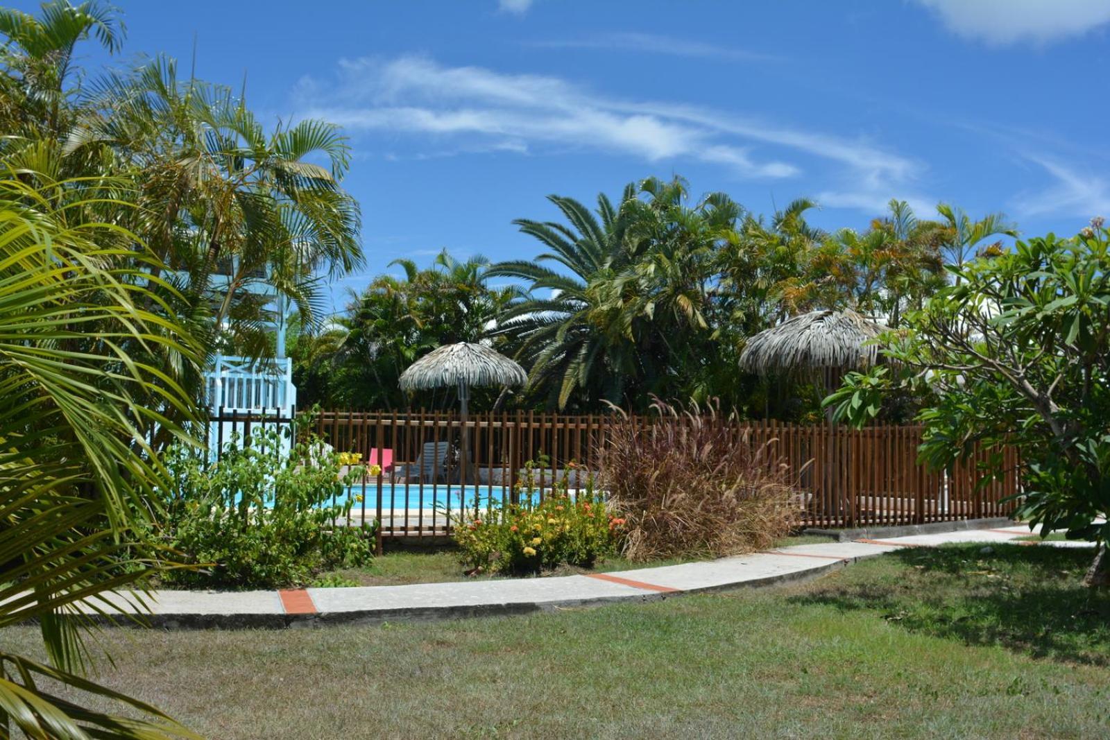 Bungalow La Papaye Bleue Residence Acces Piscine & Plage Saint-Francois  Εξωτερικό φωτογραφία