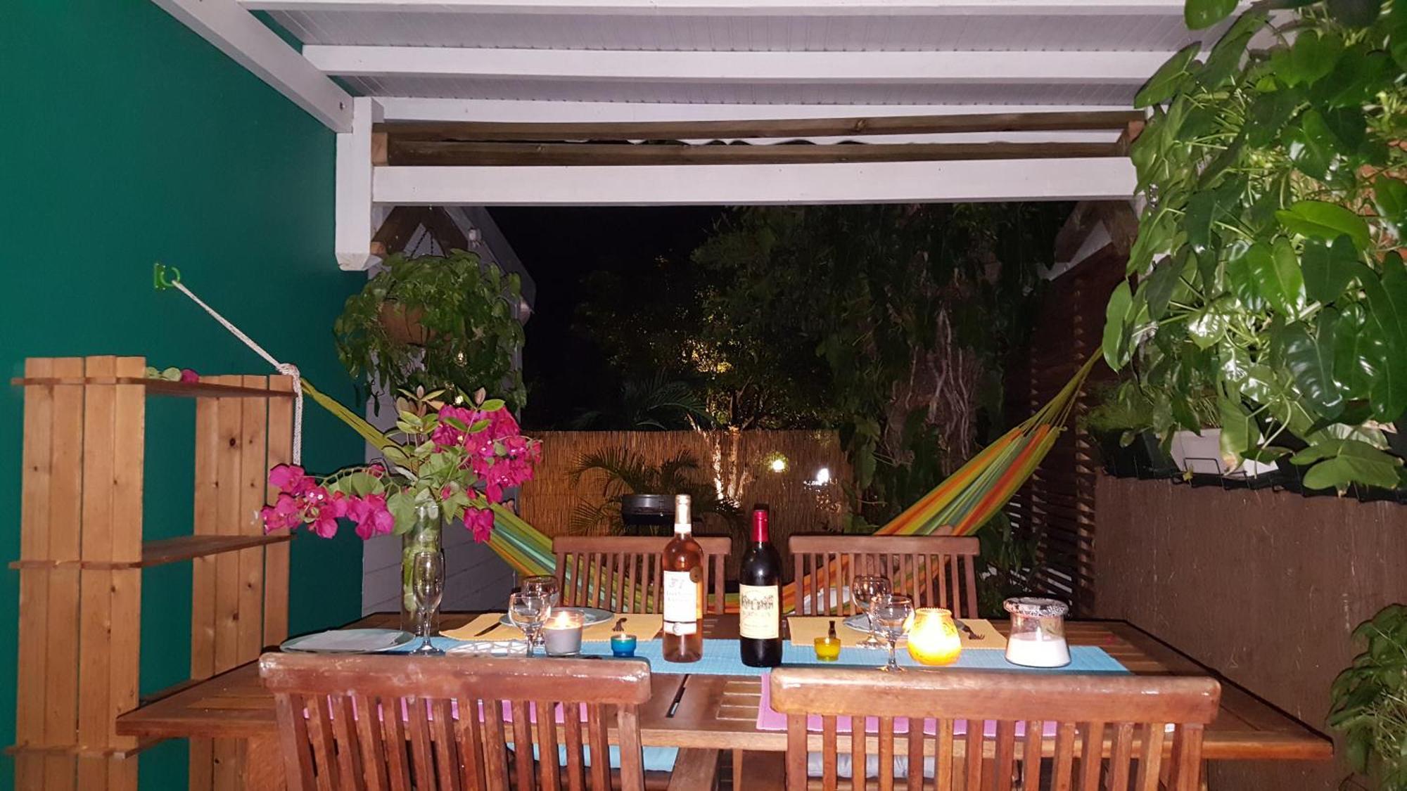Bungalow La Papaye Bleue Residence Acces Piscine & Plage Saint-Francois  Εξωτερικό φωτογραφία