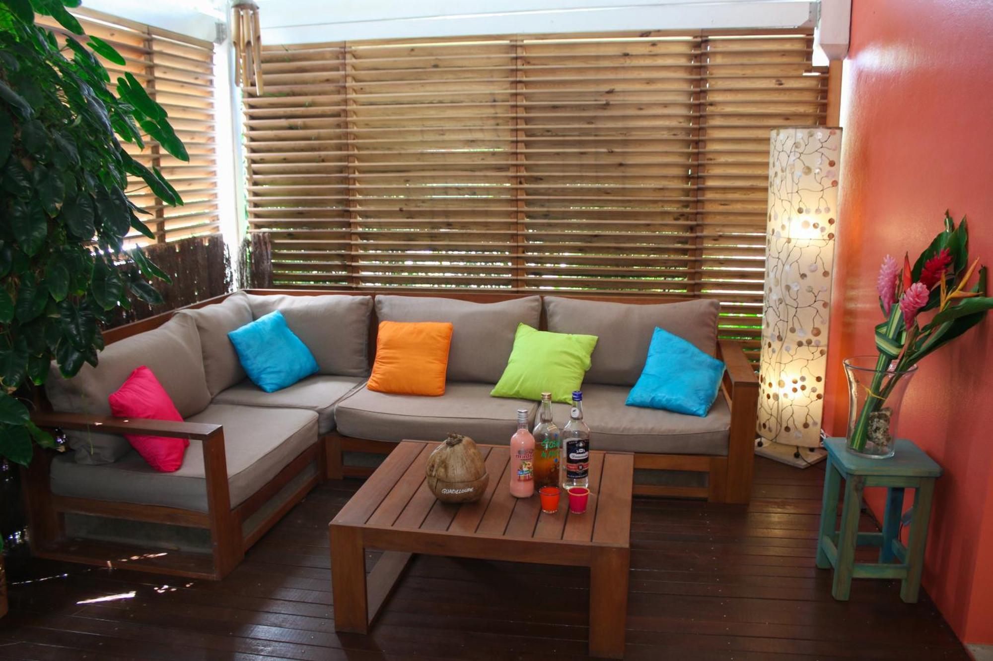 Bungalow La Papaye Bleue Residence Acces Piscine & Plage Saint-Francois  Εξωτερικό φωτογραφία